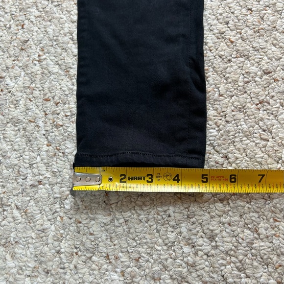 AGOLDE Jeans NWT Sophie High Rise Skinny Womens 31 Black Luxe Denim Stretch - Picture 11 of 12